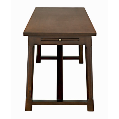 Noir Sutton Desk - Distressed Brown