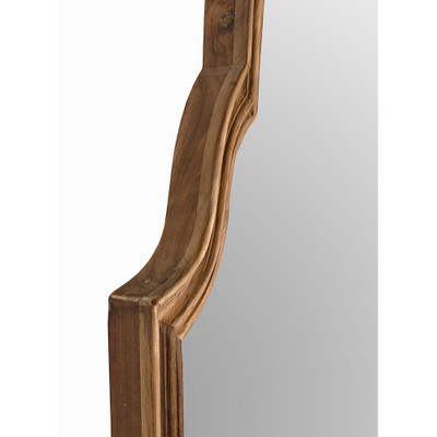 Noir Reclaimed Teak Floor Mirror