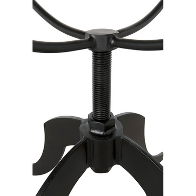 Noir Wine Table With Adjustable Base