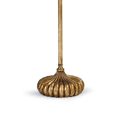 Regina Andrew Clove Stem Floor Lamp - Antique Gold Leaf