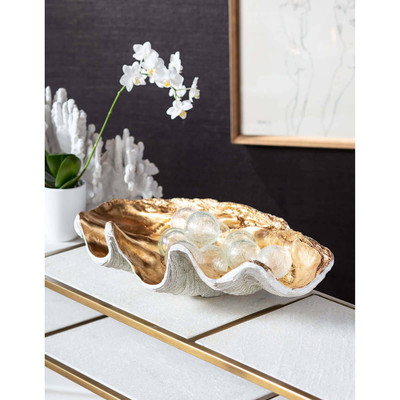 Regina Andrew Golden Clam Bowl Large