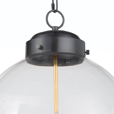 Regina Andrew Globe Pendant - Oil Rubbed Bronze And Natural Brass