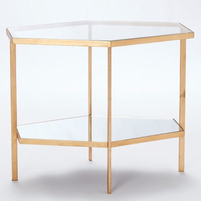 Hexagon Table - Gold - Tall image 2