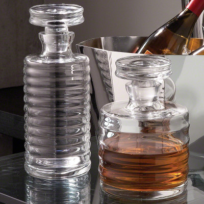 Ribbed Decanter