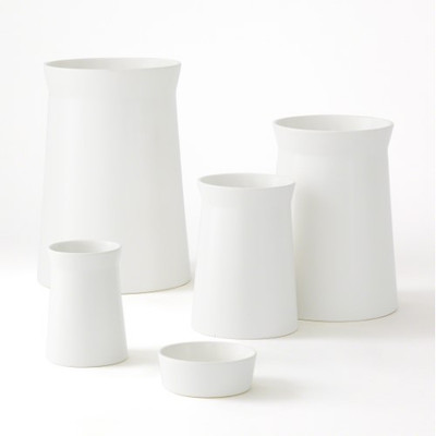 Soft Curve Vase - Moon - Lg