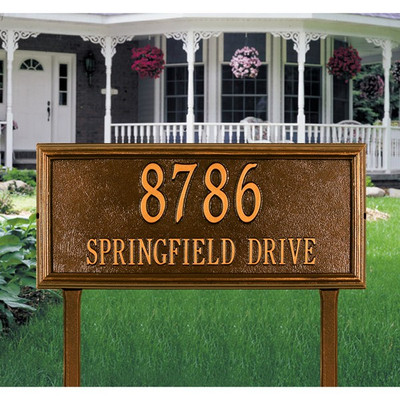 Springfield Rectangle Estate Plaque image 2