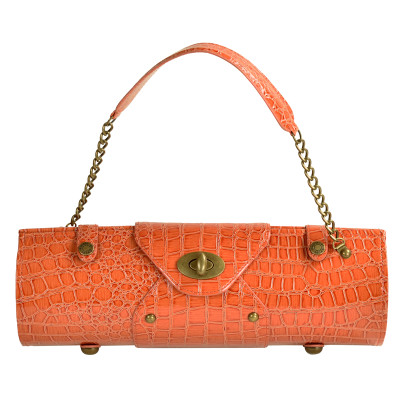 Wine Carrier & Purse - Orange image 1