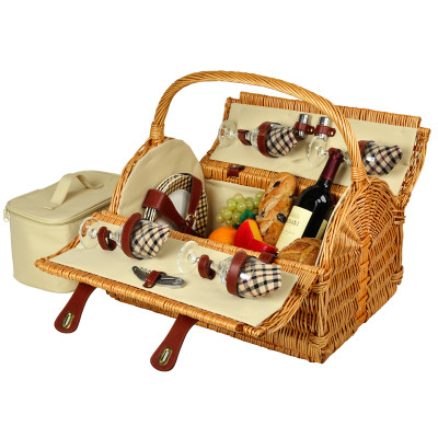 Yorkshire Picnic Basket for Four - London image 1