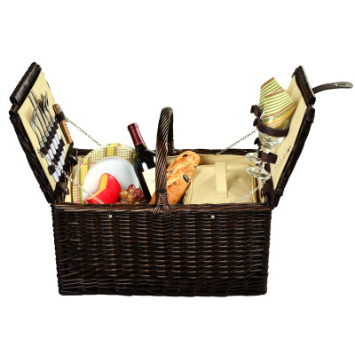 Surrey Picnic Basket for Two - Hamptons image 1