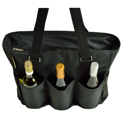 Extra Large Insulated Cooler Tote - Black image 3