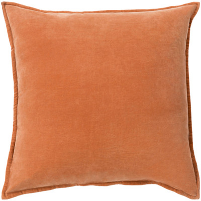 Surya Cotton Velvet Pillow - CV002 - 22 x 22 x 5 - Poly