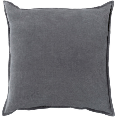 Surya Cotton Velvet Pillow - CV003 - 22 x 22 x 5 - Down