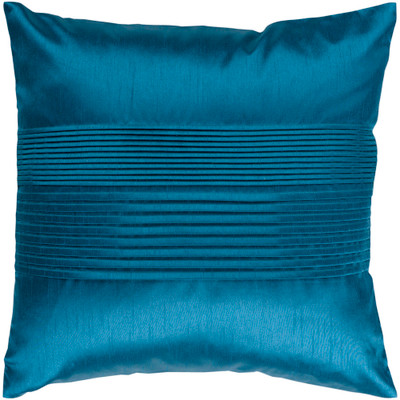 Surya Solid Pleated Pillow - HH024 - 18 x 18 x 4 - Down