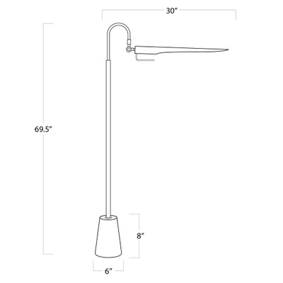 Regina Andrew Raven Floor Lamp - Oil Rubbed Bronze