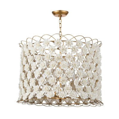 Regina Andrew Alice Porcelain Flower Chandelier