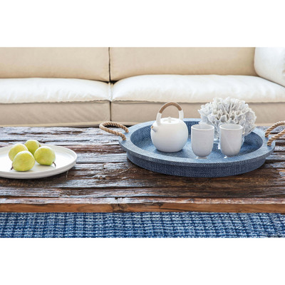 Regina Andrew Aegean Serving Tray - Indigo