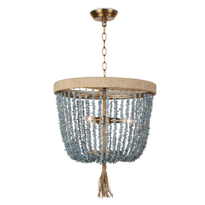 Regina Andrew Milos Chandelier - Aqua