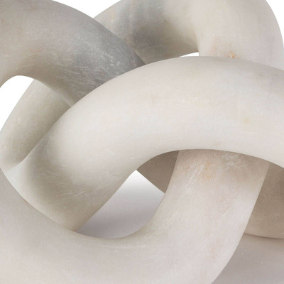 Regina Andrew Cassius Marble Sculpture - White