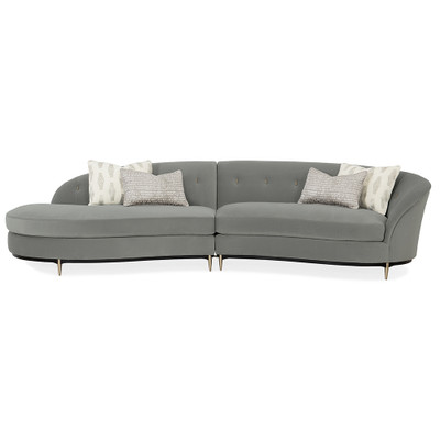 Caracole Three's Company Left Arm Facing Chaise Sectional Sectional (Liquidation)