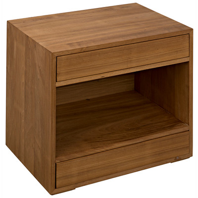 Noir Sl05 Side Table - Gold Teak