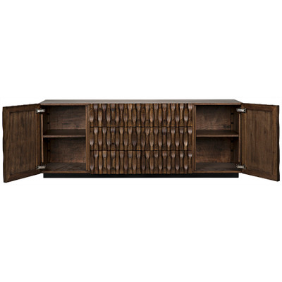 Noir Alameda Sideboard - Large - Dark Walnut