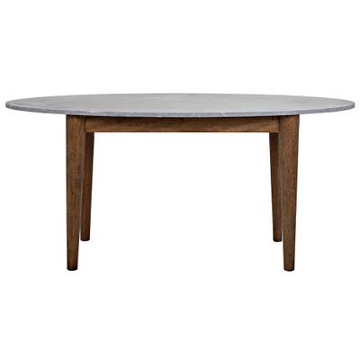 Noir Surf Oval Dining Table