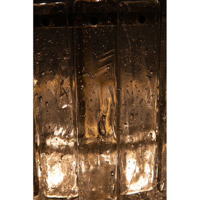 Noir Bruna Chandelier - Small - Metal With Brass Finish