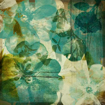 Art Classics Vintage Teal Blooms II