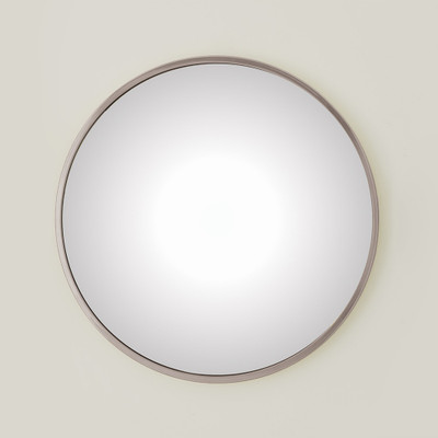 Global Views Hoop Convex Mirror - Nickel - Lg