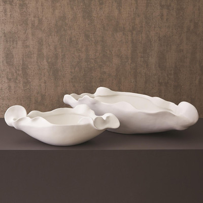 Studio A Free Form Bowl - Matte White - Sm