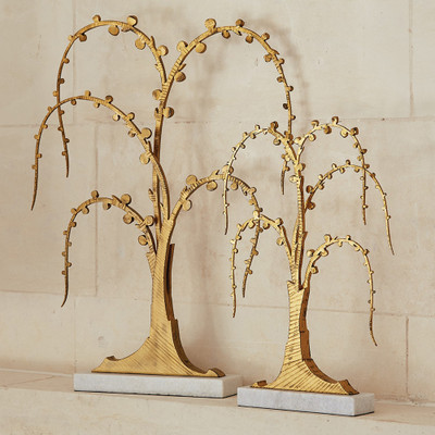 Studio A Lyric Sculpture - Antique Gold - Lg