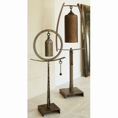 Studio A Taper Spring Sound Sculpture - Natural Iron