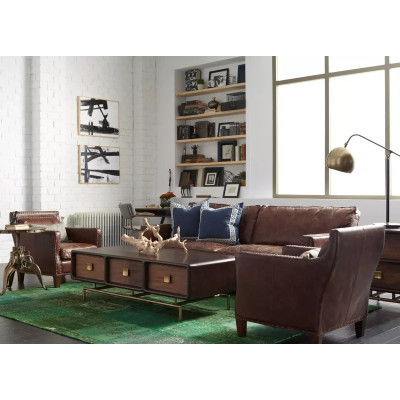 Four Hands Larkin Sofa - 72" - Cigar