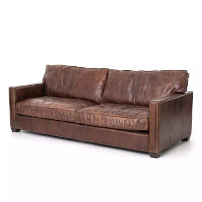 Four Hands Larkin Sofa - 88" - Cigar