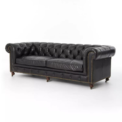 Four Hands Conrad Sofa - 96" - Rider Black