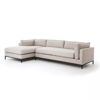 Four Hands Grammercy 2 - Piece Chaise Sectional - Left Chaise - Bennett Moon (Closeout)