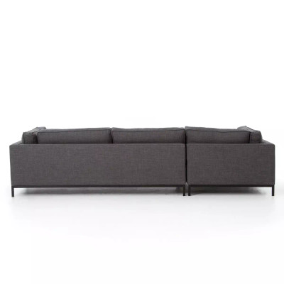 Four Hands Grammercy 2 - Piece Chaise Sectional - Left Chaise - Bennett Charcoal