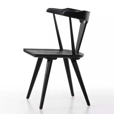 Four Hands Ripley Dining Chair - Black Oak