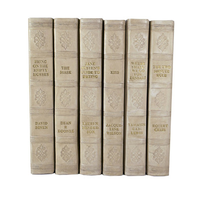E Lawrence Fine Leatherbound: English, Vellum - Buff