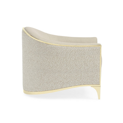 Caracole The Svelte Chair - Majestic Gold/ Moonstone