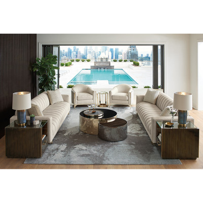 Caracole The Svelte Chair - Majestic Gold/ Moonstone