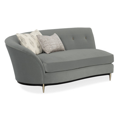 Caracole Three's Company LAF Loveseat