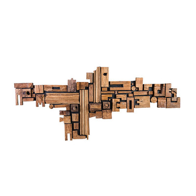 Phillips Collection Asken Wall Art, Wood, Freeform