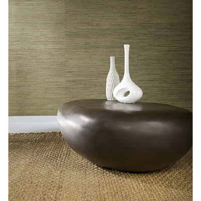 Phillips Collection River Stone Coffee Table, Bronze, LG