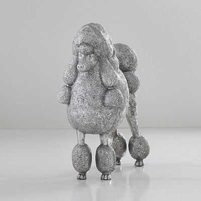 Phillips Collection Poodle, Silver Leaf