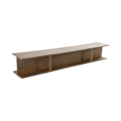 Phillips Collection I-Beam Wall Shelf, Rust