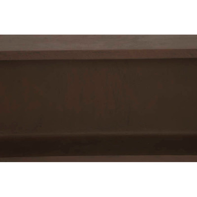 Phillips Collection I-Beam Wall Shelf, Rust