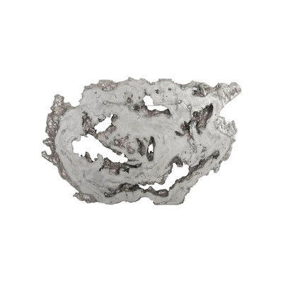 Phillips Collection Burled Root Wall Art, Silver Leaf, LG