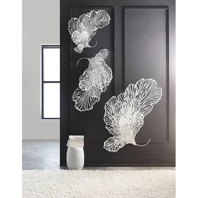 Phillips Collection Butterfly Wall Art, White, SM