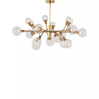 Four Hands Pellman Chandelier - Matte Brass